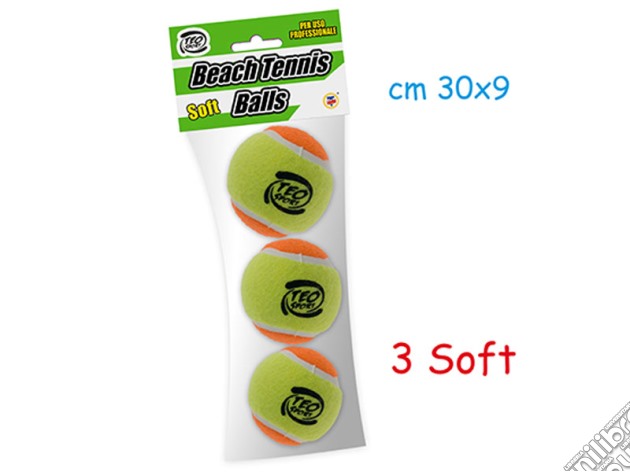 Tennis Ball Soft Serie 3 Pz gioco