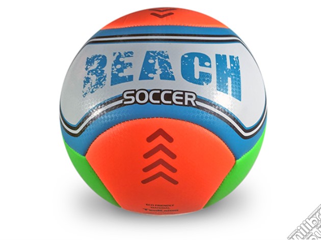 Pallone Teokaido Beach Soccer Taglia 5 Arancione/Azzurro gioco