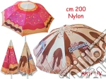 Teorema: Teo's - Ombrellone Nylon 200Cm 2 Modelli Uv Coat Tubo 22/25Mm - Busta- Sweet giochi
