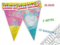 Teorema: Teo's - Bandierine 2 Metri E 10 Bandiere Buon Compleanno giochi