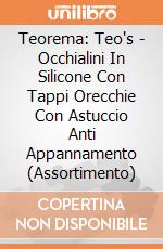 Teorema: Teo's - Occhialini In Silicone Con Tappi Orecchie C/ Astuccio 4 Col. Anti Appannamento - Case Plastica gioco di Teorema