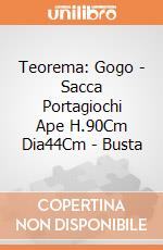 Teorema: Gogo - Sacca Portagiochi Ape H.90Cm Dia44Cm - Busta gioco