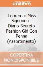 Teorema: Miss Signorina - Diario Segreto Fashion Girl Con Penna (Assortimento) giochi