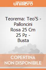 Teorema: Teo'S - Palloncini Rosa 25 Cm 25 Pz - Busta gioco