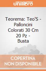 Teorema: Teo'S - Palloncini Colorati 30 Cm 20 Pz - Busta gioco
