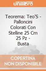 Teorema: Teo'S - Palloncini Colorati Con Stelline 25 Cm 25 Pz - Busta giochi