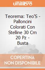 Teorema: Teo'S - Palloncini Colorati Con Stelline 30 Cm 20 Pz - Busta giochi