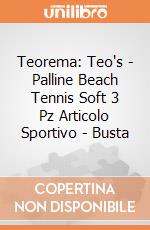 Teorema: Teo's - Palline Beach Tennis Soft 3 Pz Articolo Sportivo - Busta gioco