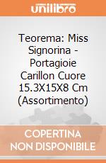 Teorema: Miss Signorina - Portagioie Carillon Cuore 15.3X15X8 Cm (Assortimento) gioco