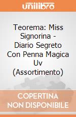 Teorema: Miss Signorina - Diario Segreto Con Penna Magica Uv (Assortimento) giochi