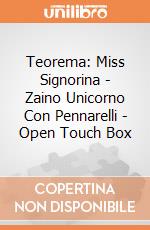 Teorema: Miss Signorina - Zaino Unicorno Con Pennarelli - Open Touch Box gioco
