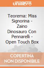 Teorema: Miss Signorina - Zaino Dinosauro Con Pennarelli - Open Touch Box gioco