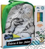 Teorema: Miss Signorina - Zaino Dinosauro Con Pennarelli - Open Touch Box giochi