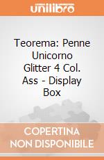 Teorema: Penne Unicorno Glitter 4 Col. Ass - Display Box gioco