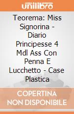 Teorema: Miss Signorina - Diario Principesse 4 Mdl Ass Con Penna E Lucchetto - Case Plastica giochi