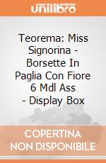 Teorema: Miss Signorina - Borsette In Paglia Con Fiore 6 Mdl Ass - Display Box giochi