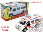 Ambulanza 4 Suoni E Luci Con Porte Apribili 25 Cm giochi