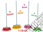 Teorema: Miss Signorina - Scopetta 4 Col Ass Scopetta Con Manico Bianco 20X17X65 Cm (Assortimento) giochi