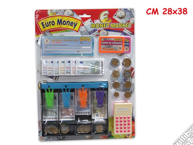 Euro Money Banconote E Monete Con Accessori gioco