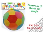 Palla Sonora Morbida Con Sonaglio 17 Cm gioco