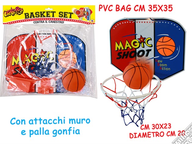 Teorema: Teosport - Gioco Basket C/Palla Gonfia Diam Cm 20 gioco
