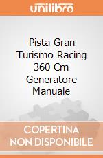 Pista Gran Turismo Racing 360 Cm Generatore Manuale gioco