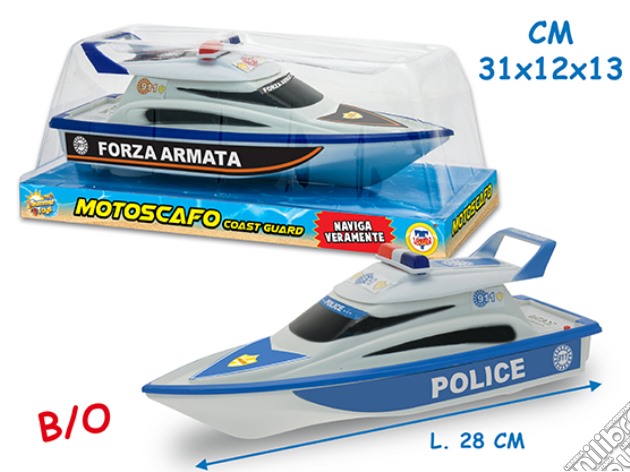 Teorema: Teo'S - Motoscafo Guardia Costiera Carabinieri / Polizia (Assortimento) gioco