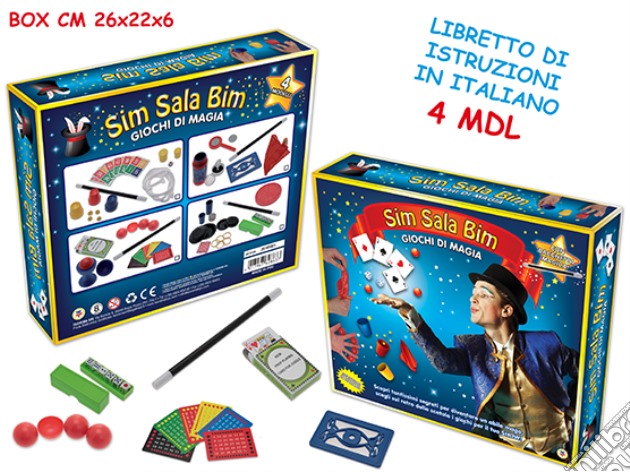 Sim Sala Bim - Giochi Di Magia - 5 Trucchi Con Bacchetta (un articolo senza possibilità di scelta) gioco