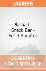 Plastiart - Snack Bar - Set 4 Barattoli gioco