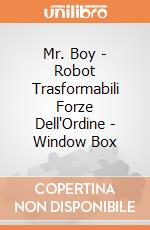 Mr. Boy - Robot Trasformabili Forze Dell'Ordine - Window Box gioco di Teorema