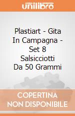 Plastiart - Gita In Campagna - Set 8 Salsicciotti Da 50 Grammi gioco