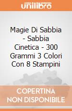Magie Di Sabbia - Sabbia Cinetica - 300 Grammi 3 Colori Con 8 Stampini gioco