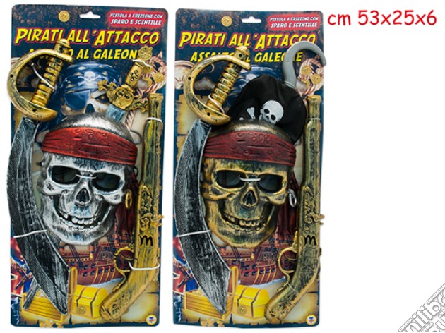 Pirati All'Attacco - Set Armi Con Maschera (un articolo senza possibilità di scelta) gioco