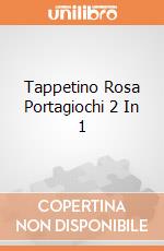 Tappetino Rosa Portagiochi 2 In 1 gioco