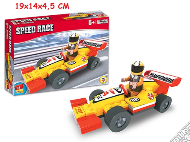 Costruzioni Click Clack - Speed Race 64 Pz gioco