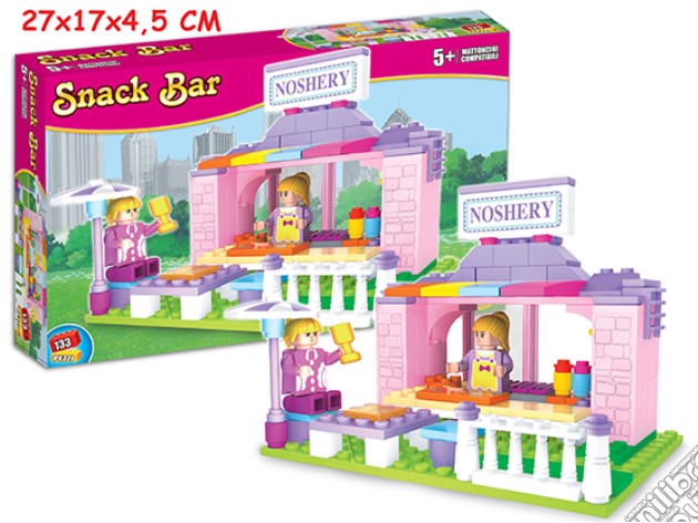 Costruzioni Click Clack - Snack Bar 133 Pz gioco