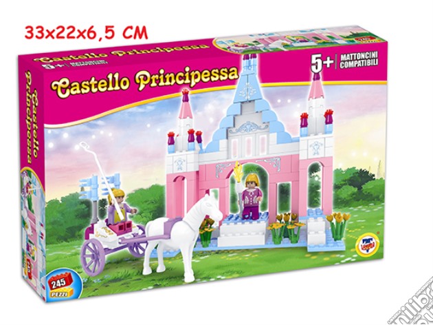 Costruzioni Click Clack - Castello Principessa 245 Pz gioco