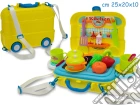 Grande Chef - Set Cucina In Valigetta Con Ruote 2In1 giochi