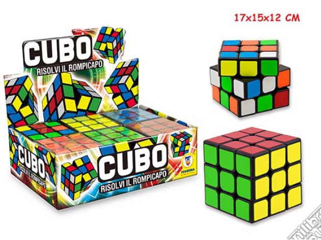 Gioco Cubo Multicolor Display 6 Pz Assortiti gioco