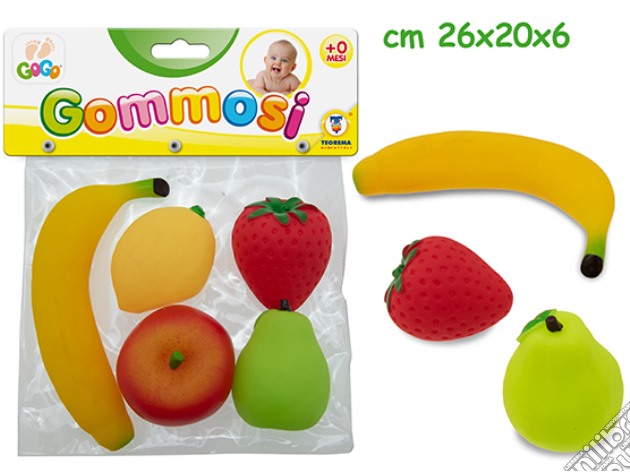 Gogo - Gommosi Frutta 5 Pz - Busta gioco
