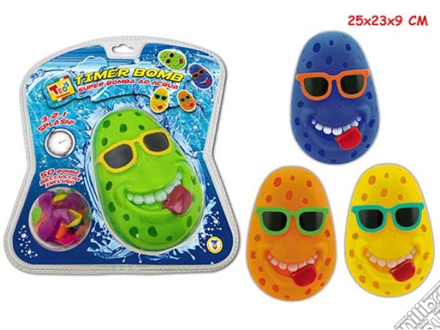 Teo'S - Bomba Ad Acqua Funny Con Timer 4 Colori E 50 Palloncini Inclusi - Case Plastica gioco