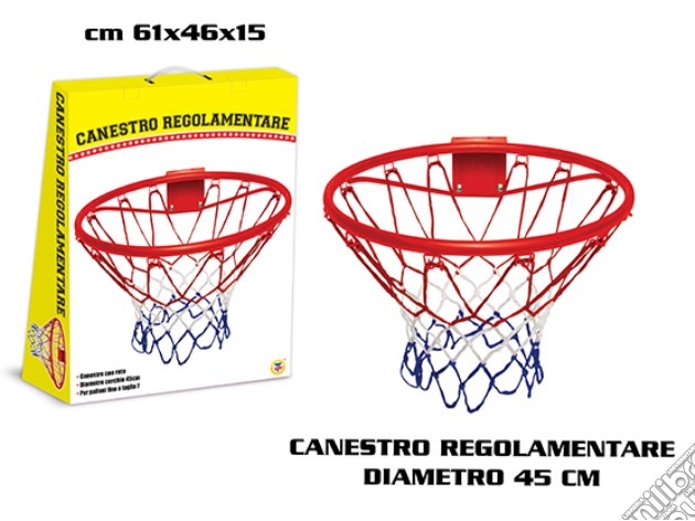 Teorema: Teosport - Art. Sportivo Canestro Basket Regolamentare - Box gioco
