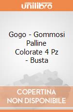 Gogo - Gommosi Palline Colorate 4 Pz - Busta gioco di Teorema