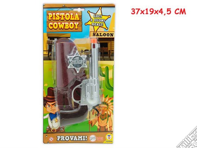 Teo'S - Pistola Cowboy Luci E Suoni Con Accessori gioco