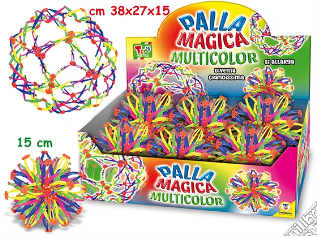 Teo'S - Palla Magica Multicolor 15 Cm (un articolo senza possibilità di scelta) gioco