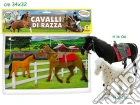 Teorema: Geo Nature - Cavalli Di Razza Floccati 2 Ass 16 Cm - 10 Cm - Busta giochi