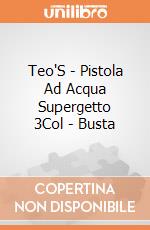 Teo'S - Pistola Ad Acqua Supergetto 3Col - Busta gioco di Teorema