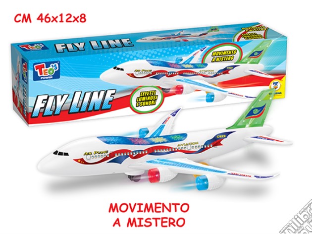 Teorema: Teo's - Aeroplano Grande Con Luci E Suoni - Box gioco
