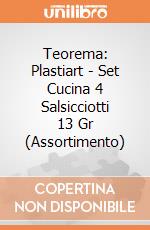 Teorema: Plastiart - Set Cucina 4 Salsicciotti 13 Gr (Assortimento) giochi