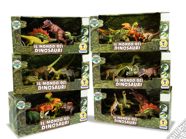 Teorema: Geo Nature - Playset Dinosauri (Assortimento) gioco